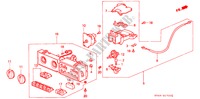 VERWARMING REGELAAR(1) voor Honda ACCORD EXI 4 deuren 5-versnellings handgeschakelde versnellingsbak 1994
