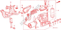 ABS MODULATOR( '96) (V6) voor Honda ACURA 3.2TL 3.2TL 4 deuren 4-traps automatische versnellingsbak 1996