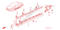 BESCHERMER voor Honda ACURA 3.2TL 3.2TL 4 deuren 4-traps automatische versnellingsbak 1996