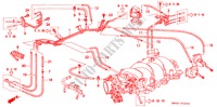 INSTALLATIEPIJP/SLANGEN(V6) voor Honda ACURA 3.2TL 3.2TL 4 deuren 4-traps automatische versnellingsbak 1996