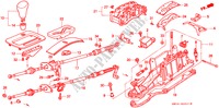 KEUZEHENDEL(RH) voor Honda ACURA 2.5TL 2.5TL 4 deuren 4-traps automatische versnellingsbak 1997