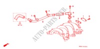 LUCHTZUIGPIJP(V6) voor Honda ACURA 3.2TL 3.2TL 4 deuren 4-traps automatische versnellingsbak 1996
