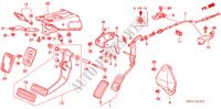 PEDAAL(V6) voor Honda ACURA 3.2TL 3.2TL 4 deuren 4-traps automatische versnellingsbak 1998