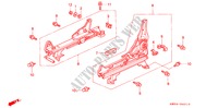 V. ZITTING COMPONENTEN(1) voor Honda ACURA 3.2TL 3.2TL 4 deuren 4-traps automatische versnellingsbak 1996