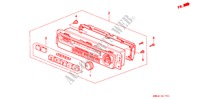 VERWARMING REGELAAR(RH) voor Honda ACURA 3.2TL 3.2TL 4 deuren 4-traps automatische versnellingsbak 1998