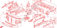 VOOR SCHOT(V6) voor Honda ACURA 3.2TL 3.2TL 4 deuren 4-traps automatische versnellingsbak 1997
