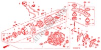 ACHTER DIFFERENTIEEL/OPHANGING voor Honda CR-V RVSI 5 deuren 5-traps automatische versnellingsbak 2007