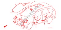 BEDRADINGSBUNDEL(RH)(2) voor Honda CR-V RVSI 5 deuren 5-traps automatische versnellingsbak 2009