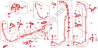 AIRCONDITIONER (ACHTER PIJPEN)(RH) voor Honda ODYSSEY EX 5 deuren 4-traps automatische versnellingsbak 1999