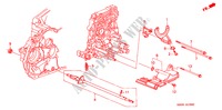 OVERSCHAKELVORK (2.3L) voor Honda ODYSSEY EXI 5 deuren 4-traps automatische versnellingsbak 1999