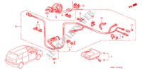 SRS EENHEID(RH) voor Honda ODYSSEY EX 5 deuren 4-traps automatische versnellingsbak 1999