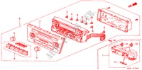 AIRCONDITIONER REGELAAR(LH)(1) voor Honda LEGEND LEGEND 4 deuren 4-traps automatische versnellingsbak 1998