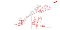BEDIENINGSEENNEID(KOFFERBAK)(RH) voor Honda LEGEND LEGEND 4 deuren 4-traps automatische versnellingsbak 2002