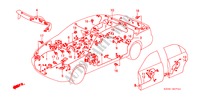 BEDRADINGSBUNDEL(LH) voor Honda LEGEND LEGEND         EXI 4 deuren 4-traps automatische versnellingsbak 2003
