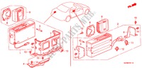 CD WISSELAAR voor Honda LEGEND LEGEND         EXI 4 deuren 4-traps automatische versnellingsbak 2001