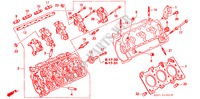 CILINDERKOP(L.) voor Honda LEGEND LEGEND 4 deuren 4-traps automatische versnellingsbak 1998
