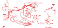 INSTALLATIEPIJP/SLANGEN(LH) (1) voor Honda LEGEND LEGEND 4 deuren 4-traps automatische versnellingsbak 2001