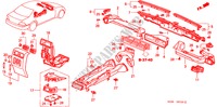 KANAAL(LH) voor Honda LEGEND LEGEND         EXI 4 deuren 4-traps automatische versnellingsbak 2003