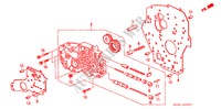 OLIEPOMP BEHUIZING voor Honda ACURA 3.5RL 3.5RL 4 deuren 4-traps automatische versnellingsbak 1997