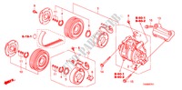 AIRCONDITIONER(COMPRESSOR)(2.4L) voor Honda ACCORD VTI-L 4 deuren 5-traps automatische versnellingsbak 2011