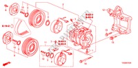 AIRCONDITIONER(COMPRESSOR)(3.5L) voor Honda ACCORD 3.5 4 deuren 5-traps automatische versnellingsbak 2009
