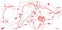 AIRCONDITIONER(SLANGEN/PIJPEN)(2.0L)(RH) voor Honda ACCORD 2.0VTI 4 deuren 5-traps automatische versnellingsbak 2010