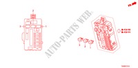 BEDIENINGSEENNEID(CABINE)(2) voor Honda ACCORD VTI 4 deuren 5-traps automatische versnellingsbak 2011