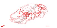 BEDRADINGSBUNDEL(2)(LH) voor Honda ACCORD 2.0EX 4 deuren 5-versnellings handgeschakelde versnellingsbak 2011
