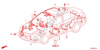BEDRADINGSBUNDEL(3)(RH) voor Honda ACCORD 3.5SIR 4 deuren 5-traps automatische versnellingsbak 2011
