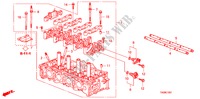 CILINDERKOP(2.4L) voor Honda ACCORD VTI 4 deuren 5-traps automatische versnellingsbak 2011