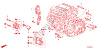 DYNAMOSTANG/SPANNER(3.5L) voor Honda ACCORD 3.5EX 4 deuren 5-traps automatische versnellingsbak 2011