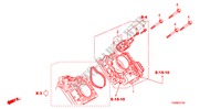 GAS HUIS(2.0L) voor Honda ACCORD 2.0VTI 4 deuren 5-traps automatische versnellingsbak 2010