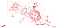 GAS HUIS(3.5L) voor Honda ACCORD 3.5 4 deuren 5-traps automatische versnellingsbak 2010