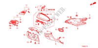 INSTRUMENTEN AFWERKING(BESTUURDERZIJKANT)(LH) voor Honda ACCORD 2.4 4 deuren 5-traps automatische versnellingsbak 2010