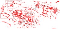INSTRUMENTEN PANEEL(RH) voor Honda ACCORD 2.0VTI 4 deuren 5-traps automatische versnellingsbak 2011