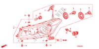 KOPLAMP voor Honda ACCORD 3.5SIR 4 deuren 5-traps automatische versnellingsbak 2011