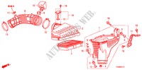 LUCHTFILTER(2.4L) voor Honda ACCORD 2.4LX 4 deuren 5-traps automatische versnellingsbak 2011