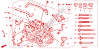 MOTOR BEDRADINGSBUNDEL(3.5L) voor Honda ACCORD 3.5SIR 4 deuren 5-traps automatische versnellingsbak 2010