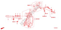 ONTLUCHTSLANG(2.4L) voor Honda ACCORD VTI 4 deuren 5-traps automatische versnellingsbak 2011