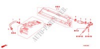 ONTLUCHTSLANG(3.5L) voor Honda ACCORD 3.5 4 deuren 5-traps automatische versnellingsbak 2010