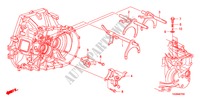 OVERSCHAKELVORK(L4) voor Honda ACCORD 2.0EX 4 deuren 5-versnellings handgeschakelde versnellingsbak 2011