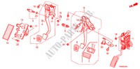 PEDAAL(LH) voor Honda ACCORD 2.4EX 4 deuren 5-traps automatische versnellingsbak 2011
