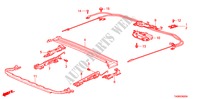 SCHUIFDAK KOMPONENTEN voor Honda ACCORD 2.0VTI 4 deuren 5-traps automatische versnellingsbak 2011
