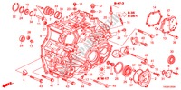 TRANSMISSIE HUIS(V6) voor Honda ACCORD 3.5SIR 4 deuren 5-traps automatische versnellingsbak 2011
