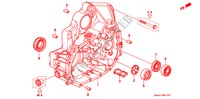 KOPPELING BEHUIZING (1) voor Honda BALLADE 160I 4 deuren 5-versnellings handgeschakelde versnellingsbak 1997