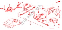 SRS EENHEID(LH) voor Honda CIVIC VTI 4 deuren 4-traps automatische versnellingsbak 1999