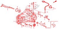 TRANSMISSIE BEHUIZING (1) voor Honda CIVIC 1.6IES 4 deuren 5-versnellings handgeschakelde versnellingsbak 1998