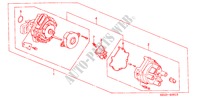 DISTRIBUTEUR(MITSUBISHI) voor Honda CIVIC LXI 4 deuren 4-traps automatische versnellingsbak 2000