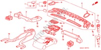 KANAAL(RH) voor Honda CIVIC VTI 4 deuren 4-traps automatische versnellingsbak 2000