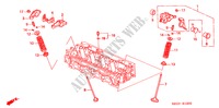 KLEP/ZWAAI ARM(3) voor Honda CIVIC BASE 4 deuren 4-traps automatische versnellingsbak 2000